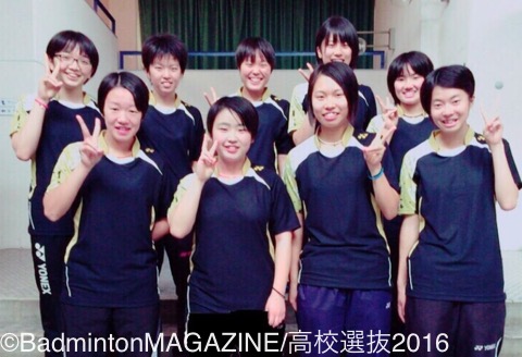 高校選抜16 女子 伊勢崎清明高校 バドスピ Badminton Spirit