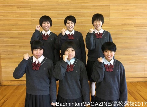 高校選抜17 女子 文化学園長野 長野 バドスピ Badminton Spirit