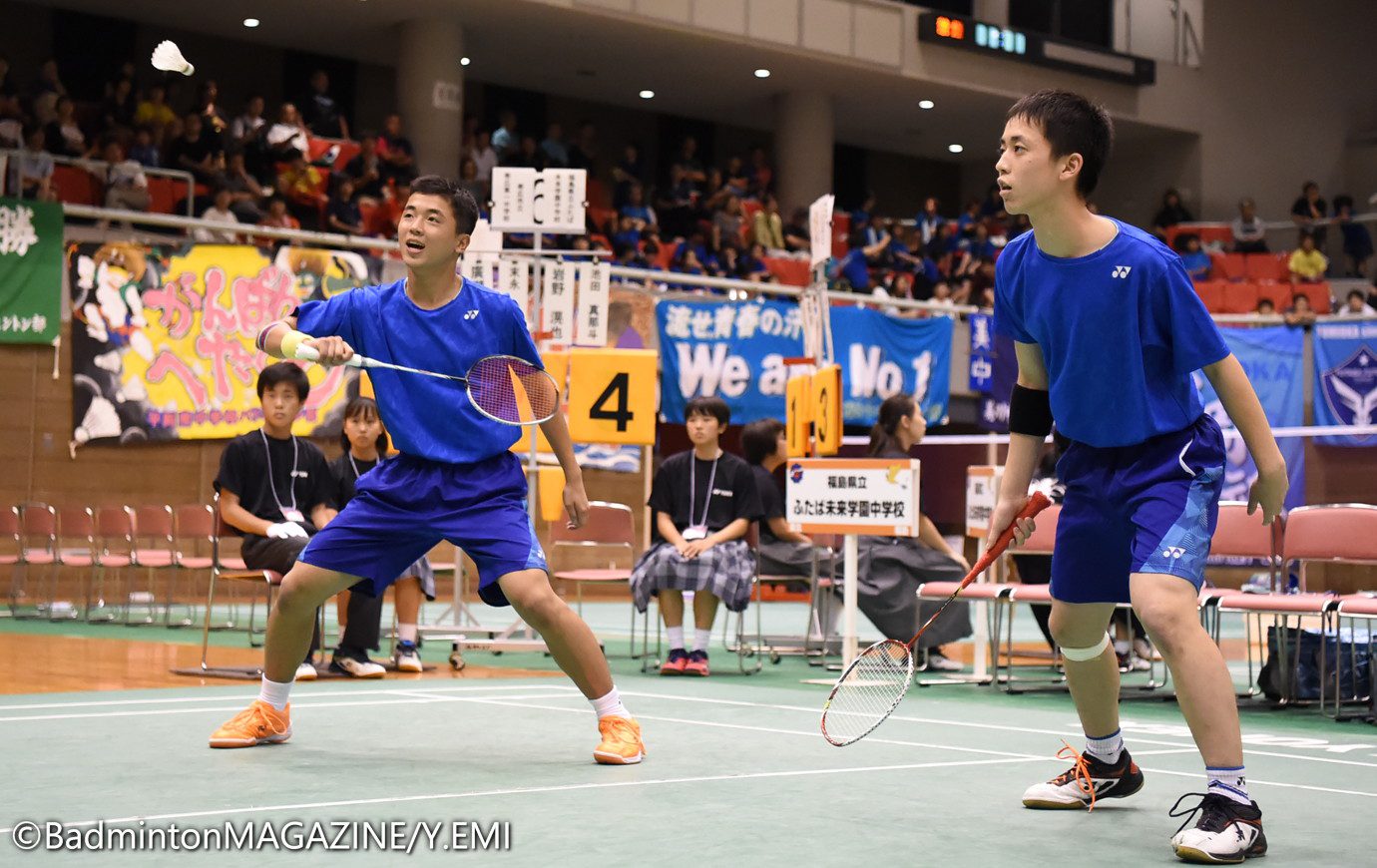 全中19 王座譲らず ふたば未来学園が圧巻の３連覇 男子団体 バドスピ Badminton Spirit