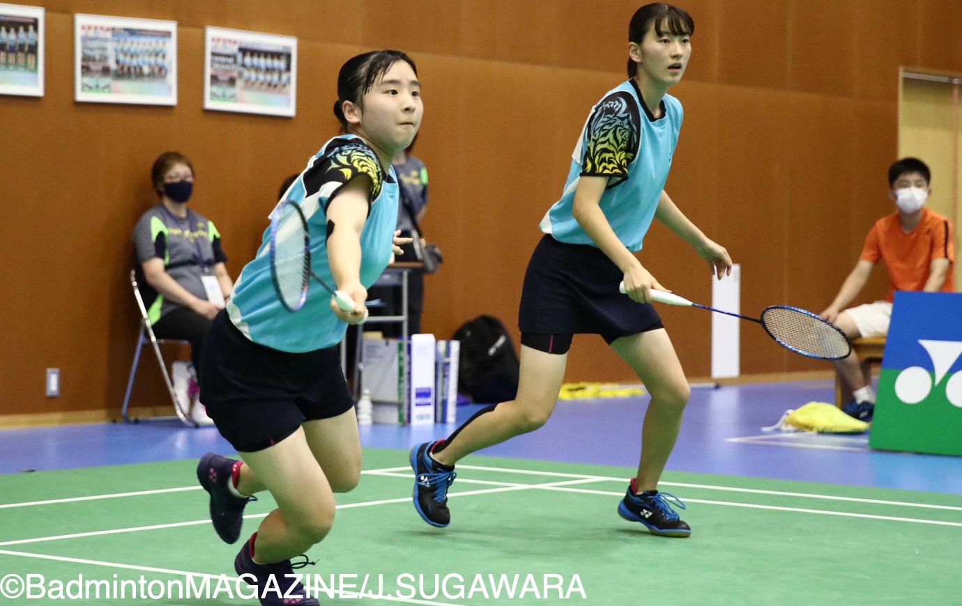 日本中学生フェスティバル 山北姉妹が同校対決を制す 女子ダブルス バドスピ Badminton Spirit